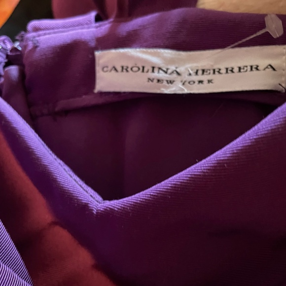Ultra-flattering Carolina Herrera couture party dress, New without tags, US 10. - Picture 7 of 8